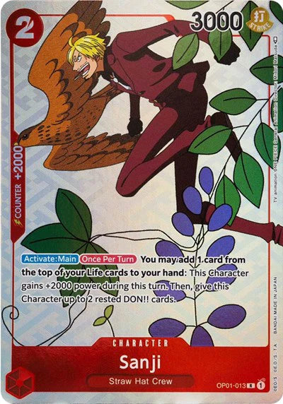 Sanji (Gift Collection 2023) OP01-013 One Piece Promotion Cards