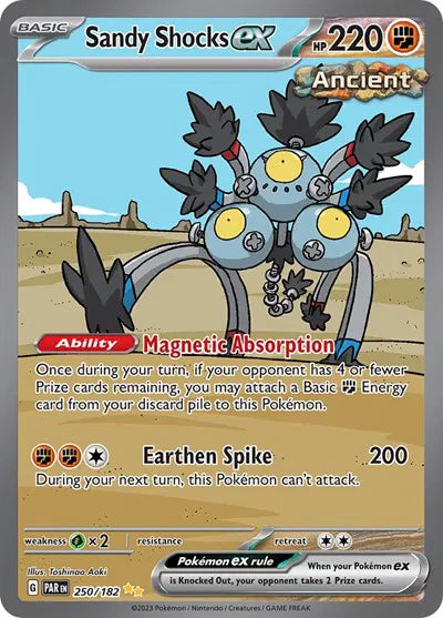 Sandy Shocks ex Paradox Rift Special Illustration Rare 250/182