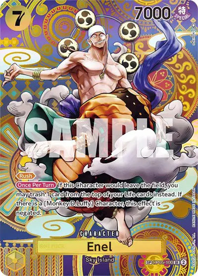 Enel (100) (SP) SR OP05-100 Awakening of the New Era