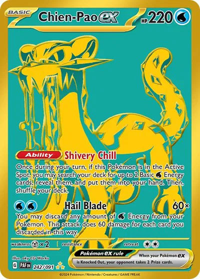 Chien-Pao Paldean Fates Hyper Rare 242/091