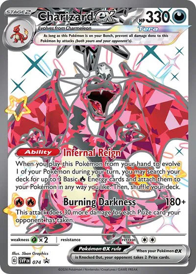Charizard ex 074 Scarlet & Violet Promo