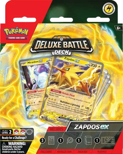 Deluxe Battle Deck [Zapdos ex] Pokemon