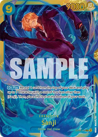 Sanji SEC OP06-119 Wings of the Captain