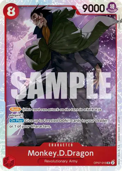 Monkey.D.Dragon(Parallel)(OP07-015) 500 Years in the Future