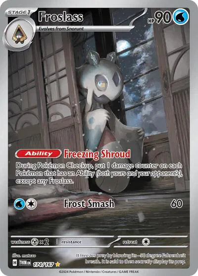 Froslass Illustration Rare 174/167 Twilight Masquerade