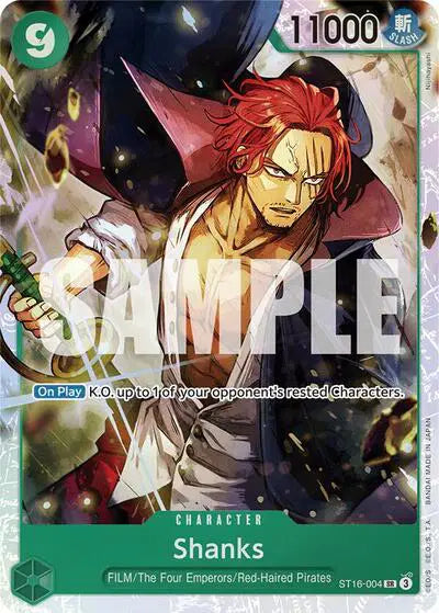 Shanks SR ST16-004 Starter Deck 16: GREEN Uta