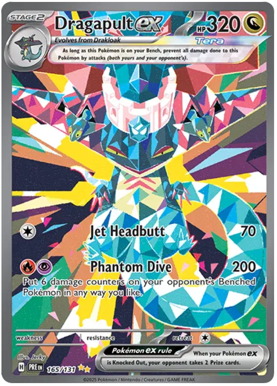 Dragapult ex Special Illustration Rare 165/131 Prismatic Evolutions