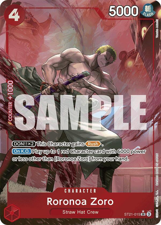 Roronoa Zoro (Parallel) ST21-015 Starter Deck EX: Gear 5