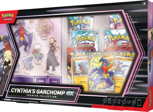 Cynthia's Garchomp ex Premium Collection Pokemon Miscellaneous Cards & Products