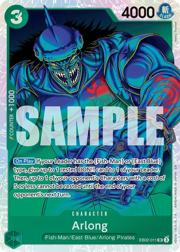 Arlong Extra Booster: Anime 25th Collection SR EB02-011
