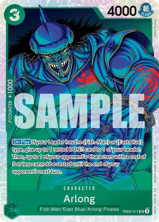 Arlong Extra Booster: Anime 25th Collection SR EB02-011