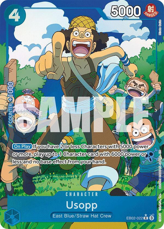 Usopp (Alternate Art) One Piece R EB02-022 Extra Booster: Anime 25th Collection - Near mint-mint (NM-MT)