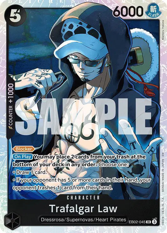 Trafalgar Law SR EB02-045 Extra Booster: Anime 25th Collection