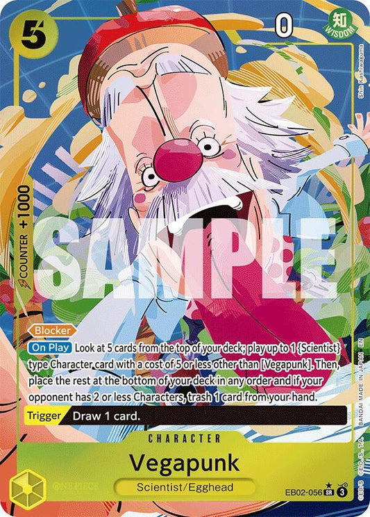 Vegapunk (Alternate Art) EB02-056 Extra Booster: Anime 25th Collection