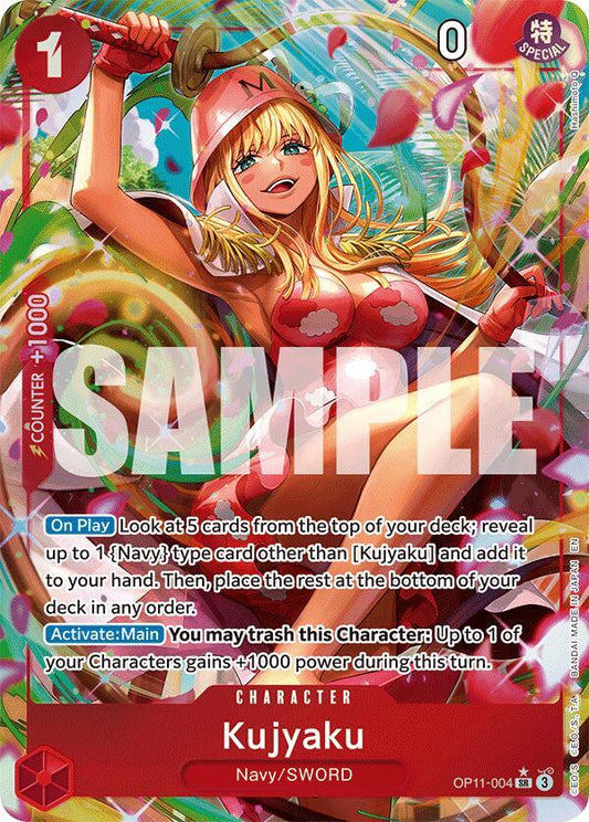 Kujyaku (Alternate Art) A Fist of Divine Speed SR OP11-004