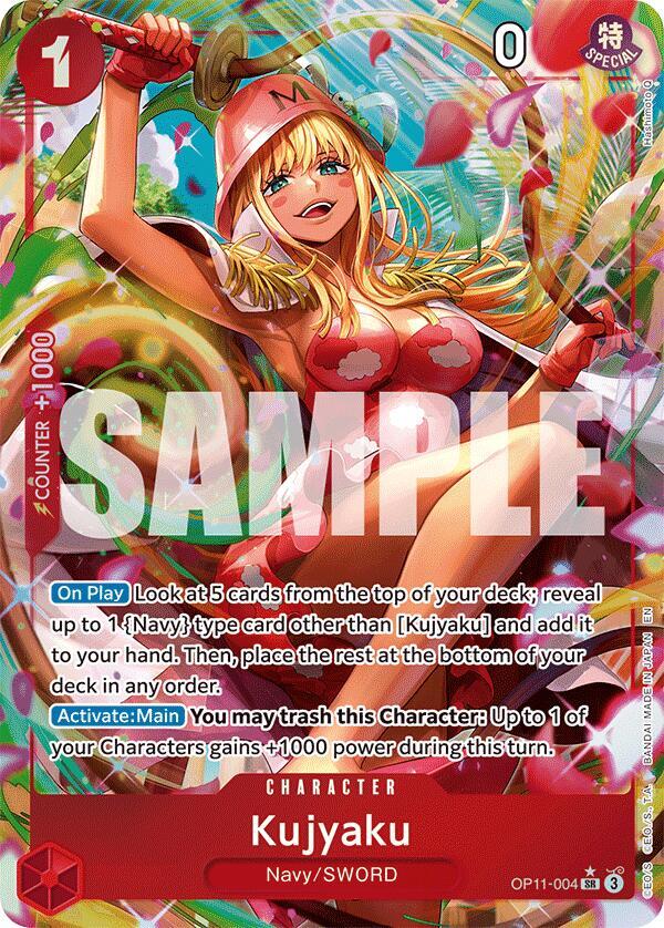 Kujyaku (Alternate Art) A Fist of Divine Speed SR OP11-004