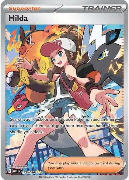 Hilda White Flare Special Illustration Rare 171/086