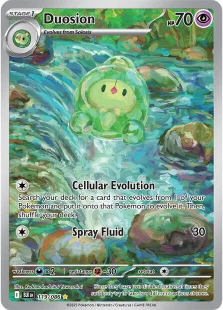 Duosion Illustration Rare 119/086 Black Bolt