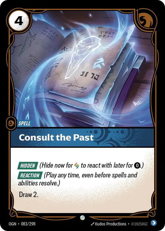 Consult the Past Riftbound Common 083/298 Origins