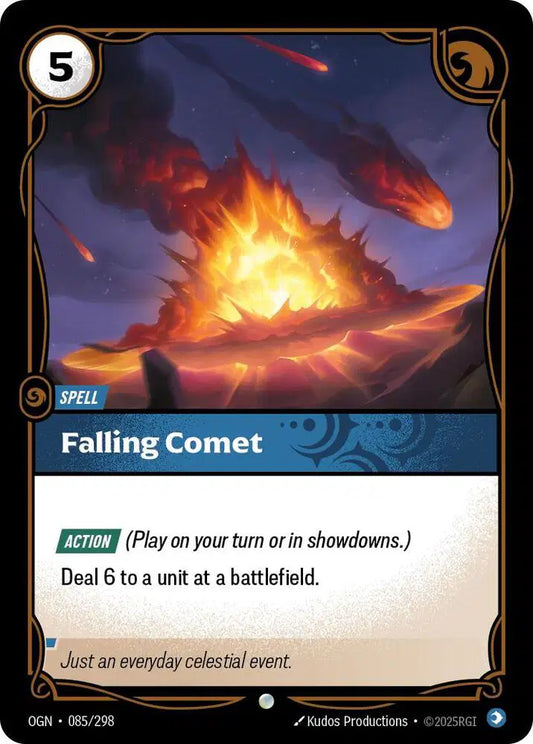 Falling Comet Riftbound Common 085/298 Origins