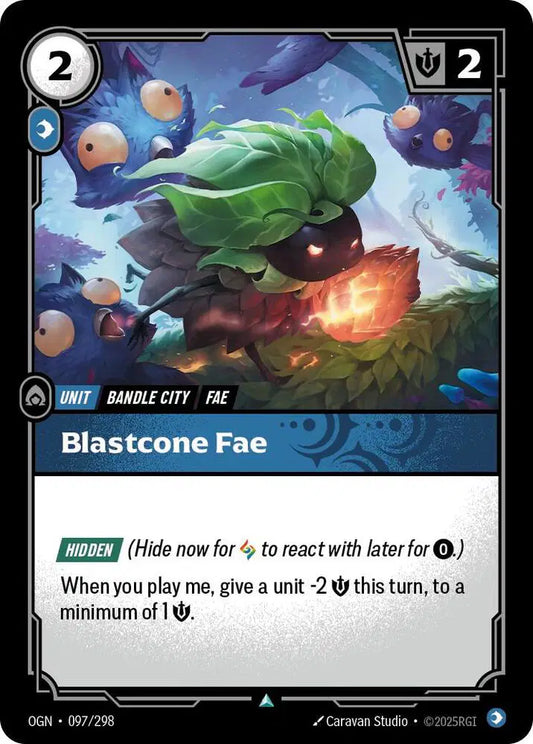 Blastcone Fae Riftbound Uncommon 097/298 Origins