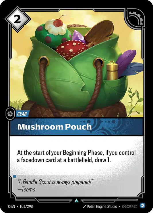 Mushroom Pouch Riftbound Uncommon 101/298 Origins