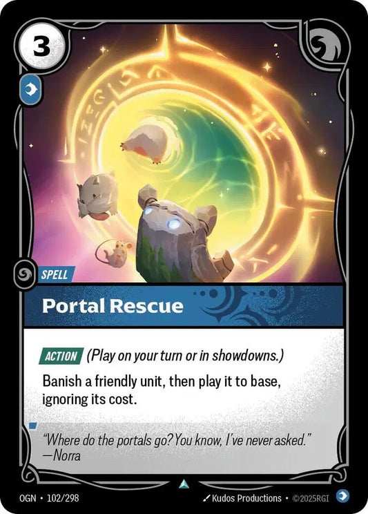 Portal Rescue Riftbound Uncommon 102/298 Origins