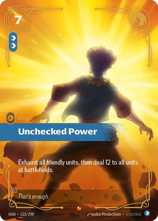Unchecked Power Origins Epic 123/298