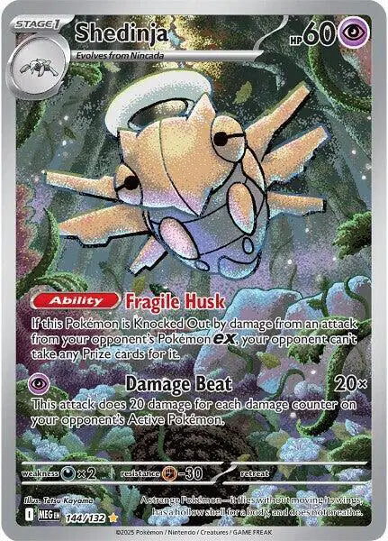 Shedinja Shiny Rare 144/132 Mega Evolution