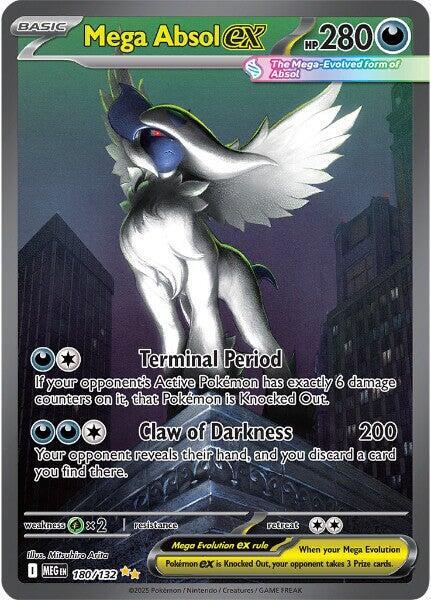Mega Absol ex Mega Evolution Special Illustration Rare 180/132