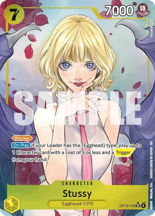 Stussy (Alternate Art) SR OP13-110 Carrying On His Will