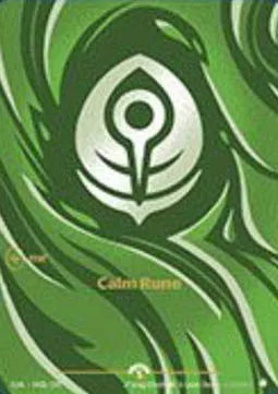 Calm Rune Riftbound Organized Play Promotional Cards Showcase 042b/298