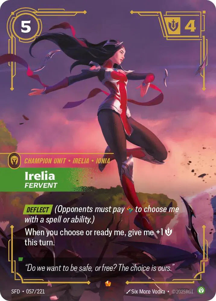 Irelia - Fervent Spiritforged Epic 057/221