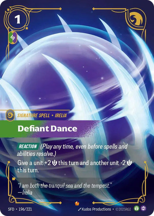 Defiant Dance Spiritforged Epic 196/221