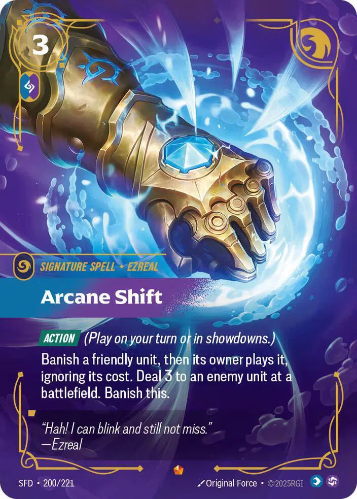 Arcane Shift Spiritforged Epic 200/221