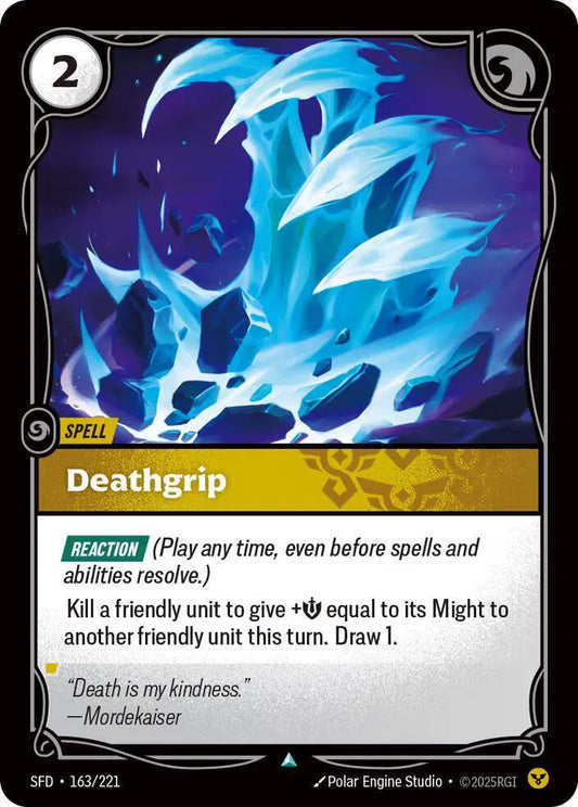 Deathgrip Spiritforged Uncommon • 163/221 Normal