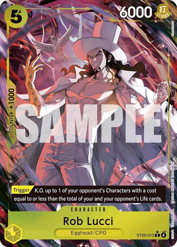 Rob Lucci (Full Art) Starter Deck 29: Egghead C ST29-013