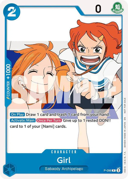 Girl (OP14 Release Event) One Piece Promotion Cards PR P-096