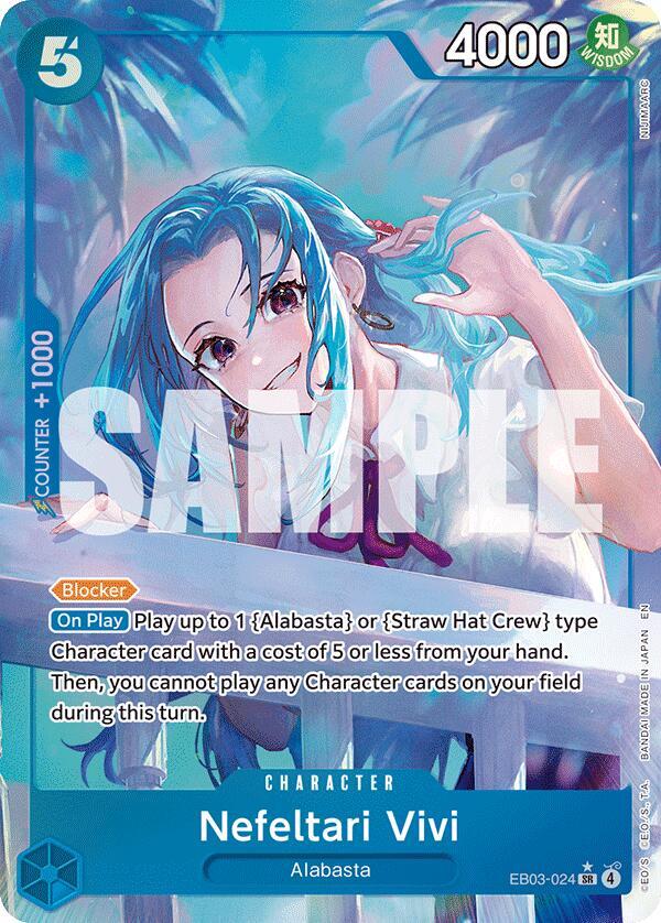 Nami (053) Extra Booster: One Piece Heroine's Edition SR EB03-053 (Copy)