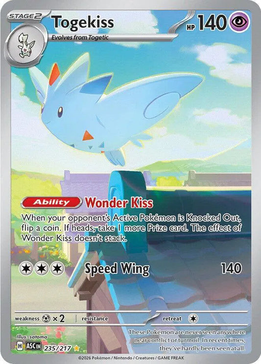 Togekiss Ascended Heroes Illustration Rare 235/217