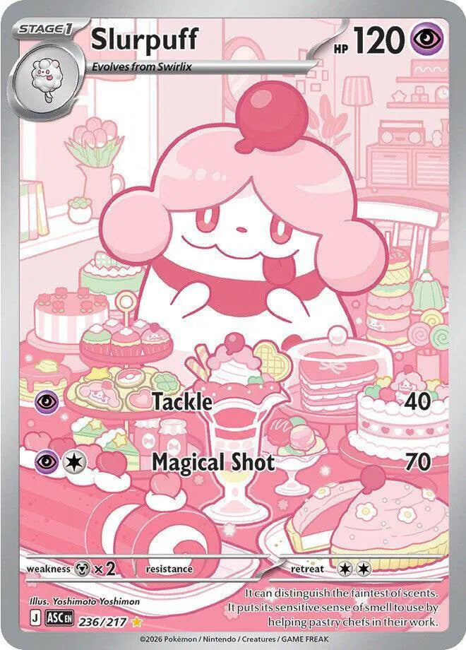 Slurpuff Ascended Heroes Illustration Rare 236/217