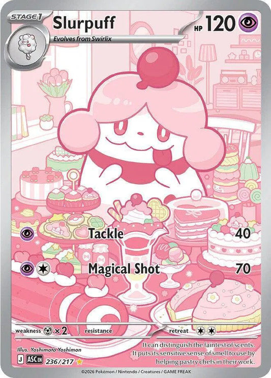 Slurpuff Ascended Heroes Illustration Rare 236/217