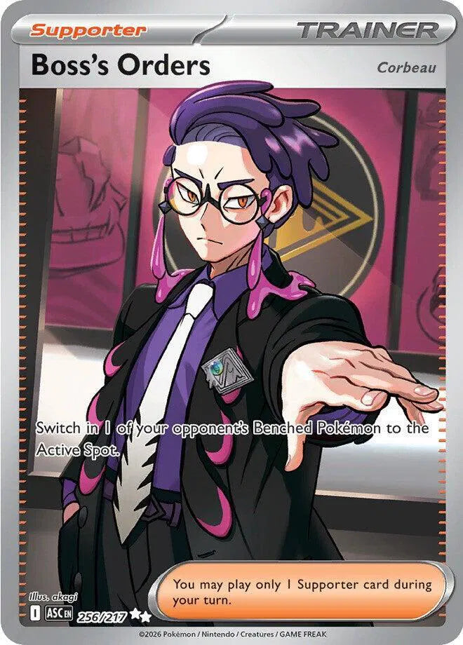 Boss's Orders [Corbeau] Ascended Heroes Ultra Rare 256/217
