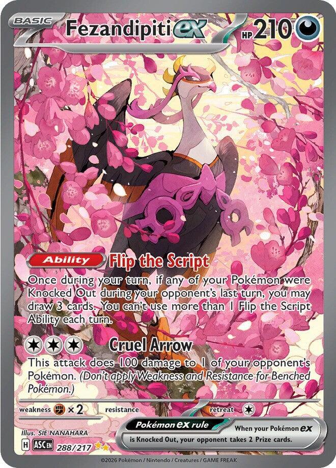 Fezandipiti ex Ascended Heroes Special Illustration Rare 288/217