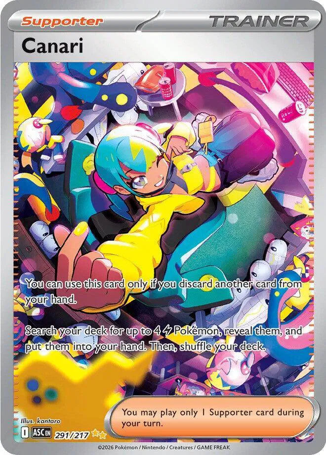 Canari Ascended Heroes Special Illustration Rare 291/217