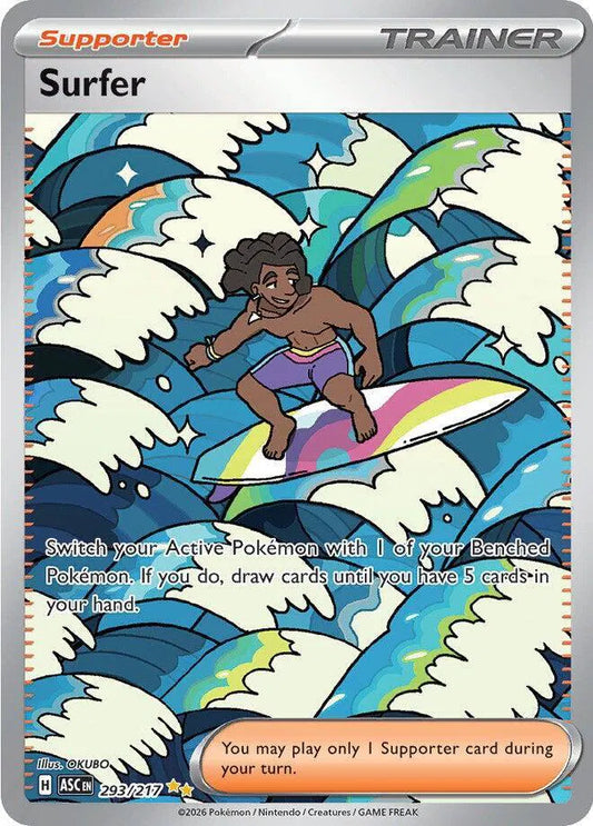 Surfer Ascended Heroes Special Illustration Rare 293/217