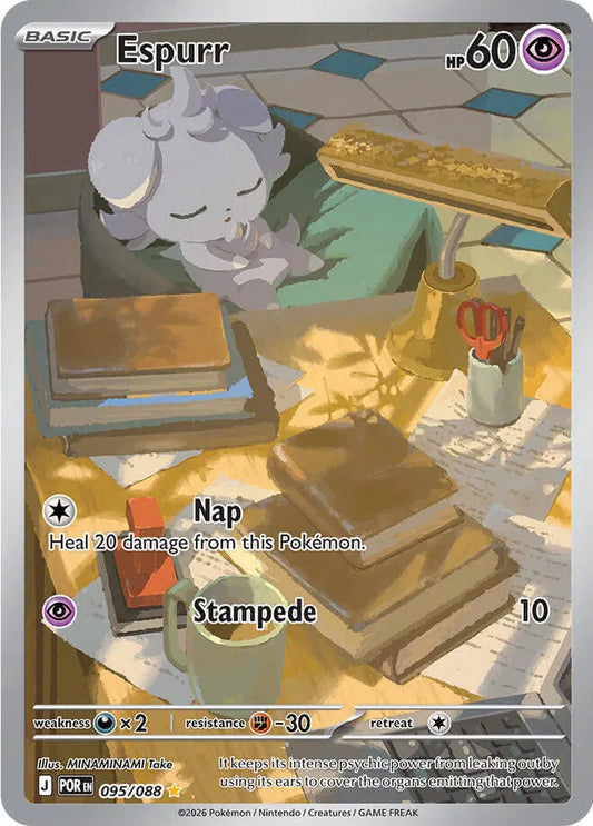 Espurr Perfect Order Shiny Rare 095/088