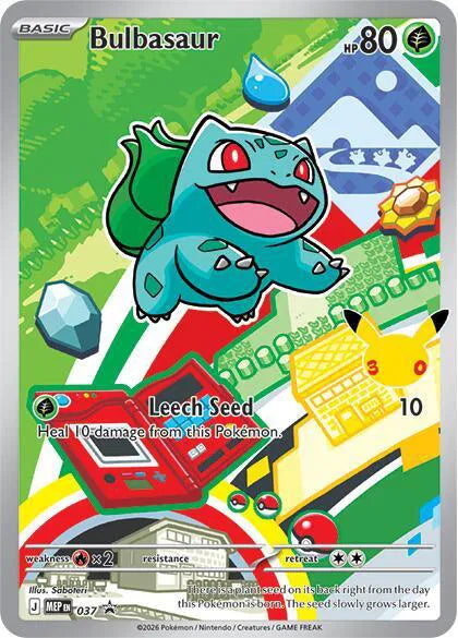 Bulbasaur Mega Evolution Promos Promo 037