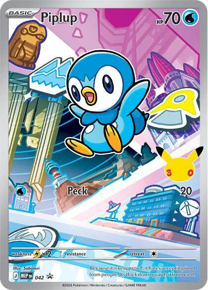 Piplup Mega Evolution Promos Promo 042