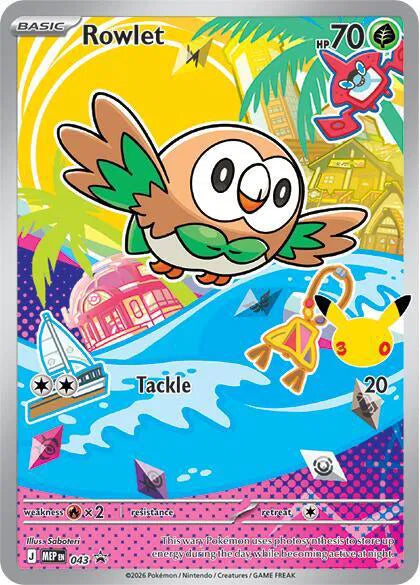 Rowlet Mega Evolution Promos Promo 043